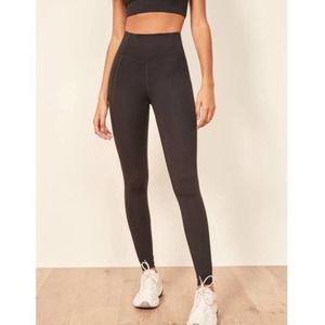 Girlfriend Collective High Waist Black Leggings S